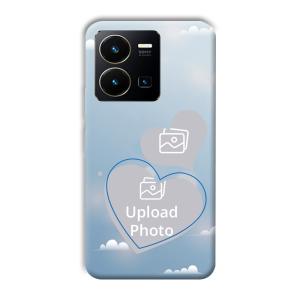 Cloudy Love Customized Printed Back Cover for Vivo Y35