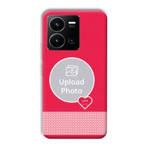 Love Symbol Customized Printed Back Cover for Vivo Y35