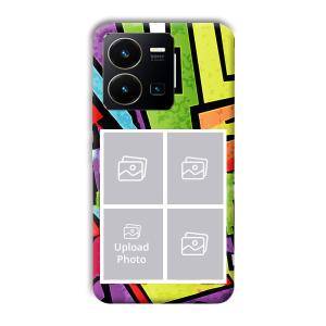 Pop of Colors Customized Printed Back Cover for Vivo Y35