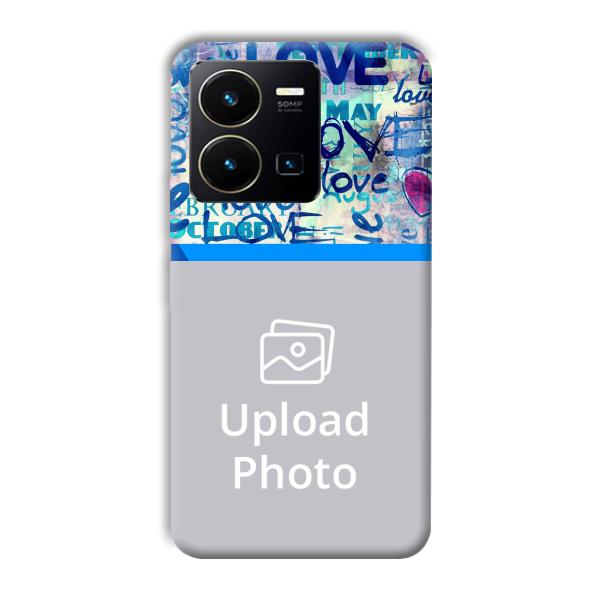 Love   Customized Printed Back Cover for Vivo Y35