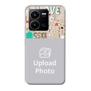 Love Customized Printed Back Cover for Vivo Y35