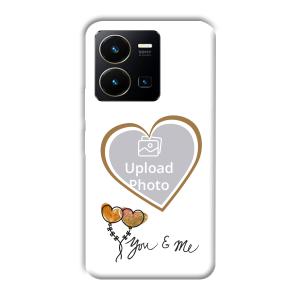 You & Me Customized Printed Back Cover for Vivo Y35