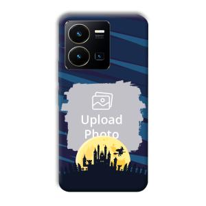 Hogwarts Customized Printed Back Cover for Vivo Y35