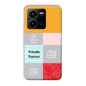 Friends Family Customized Printed Back Cover for Vivo Y35