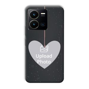 Hearts Customized Printed Back Cover for Vivo Y35
