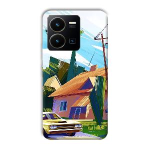 Car  Phone Customized Printed Back Cover for Vivo Y35