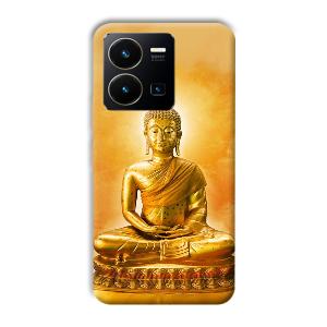 Golden Buddha Phone Customized Printed Back Cover for Vivo Y35