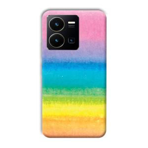 Colors Phone Customized Printed Back Cover for Vivo Y35