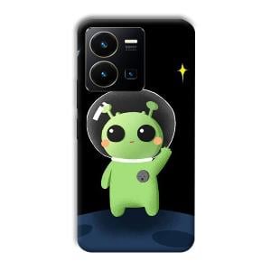 Alien Character Phone Customized Printed Back Cover for Vivo Y35