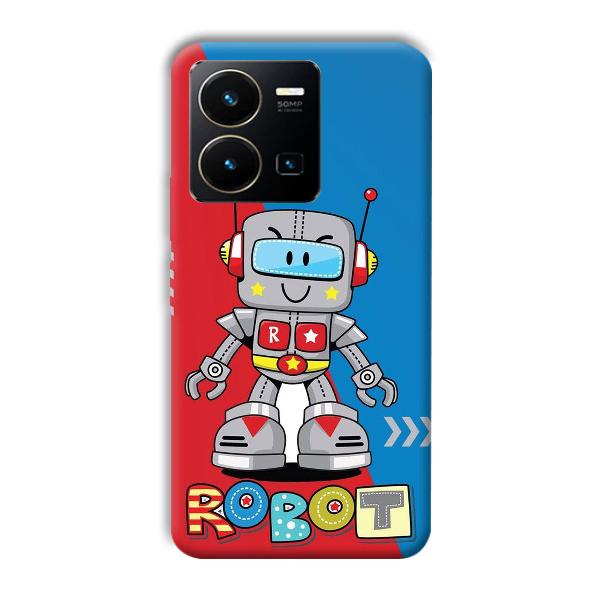 Robot Phone Customized Printed Back Cover for Vivo Y35