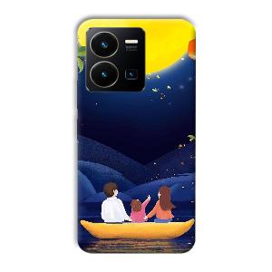 Night Skies Phone Customized Printed Back Cover for Vivo Y35