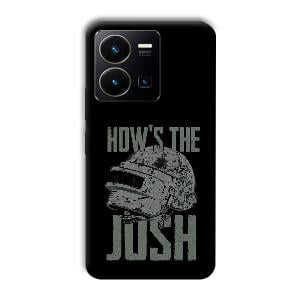 How's The Josh Phone Customized Printed Back Cover for Vivo Y35