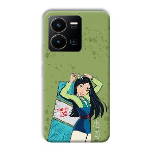 Tougher Phone Customized Printed Back Cover for Vivo Y35