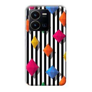 Origami Phone Customized Printed Back Cover for Vivo Y35