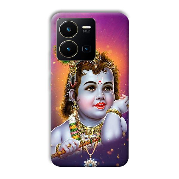 Krshna Phone Customized Printed Back Cover for Vivo Y35