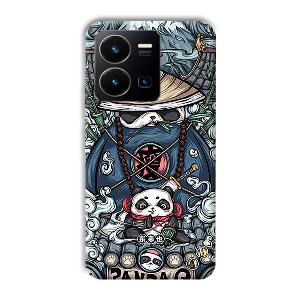 Panda Q Phone Customized Printed Back Cover for Vivo Y35