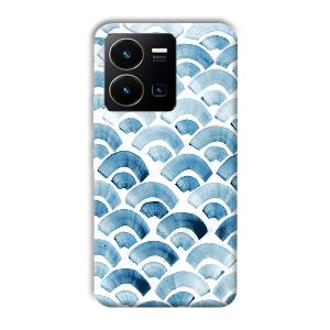 Block Pattern Phone Customized Printed Back Cover for Vivo Y35
