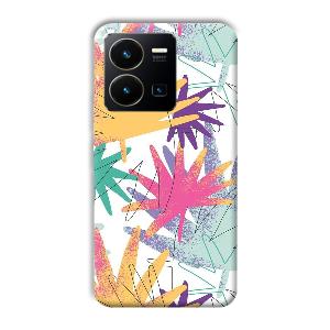 Big Leaf Phone Customized Printed Back Cover for Vivo Y35