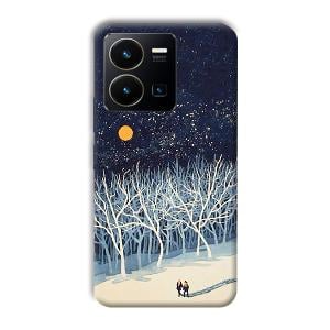 Windy Nights Phone Customized Printed Back Cover for Vivo Y35