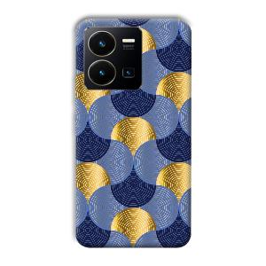Semi Circle Designs Phone Customized Printed Back Cover for Vivo Y35
