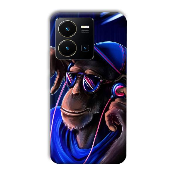 Cool Chimp Phone Customized Printed Back Cover for Vivo Y35