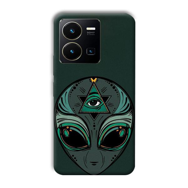 Alien Phone Customized Printed Back Cover for Vivo Y35