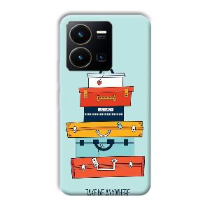 Take Me Anywhere Phone Customized Printed Back Cover for Vivo Y35