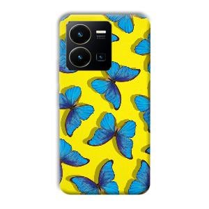 Butterflies Phone Customized Printed Back Cover for Vivo Y35