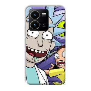 Animation Phone Customized Printed Back Cover for Vivo Y35