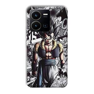 Goku Phone Customized Printed Back Cover for Vivo Y35