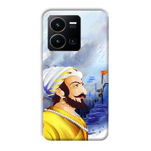 The Maharaja Phone Customized Printed Back Cover for Vivo Y35