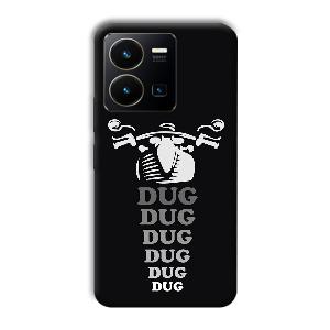 Dug Phone Customized Printed Back Cover for Vivo Y35