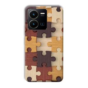 Puzzle Phone Customized Printed Back Cover for Vivo Y35