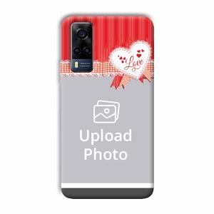 Valentine Customized Printed Back Cover for Vivo Y53s