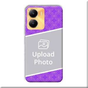 Purple Design Customized Printed Back Cover for Vivo Y56 5G