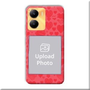 Red Hearts Customized Printed Back Cover for Vivo Y56 5G