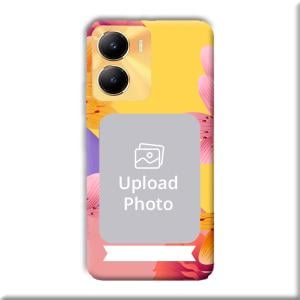 Colorful Flowers Customized Printed Back Cover for Vivo Y56 5G
