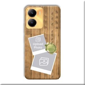Wooden Photo Collage Customized Printed Back Cover for Vivo Y56 5G