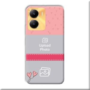 Pinkish Design Customized Printed Back Cover for Vivo Y56 5G