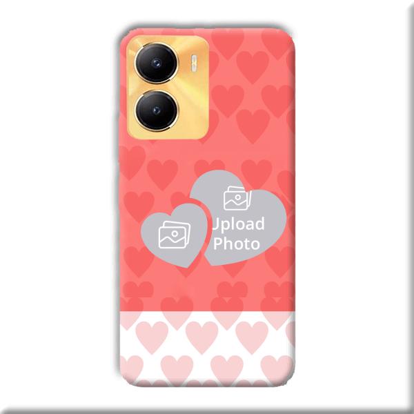 2 Hearts Customized Printed Back Cover for Vivo Y56 5G