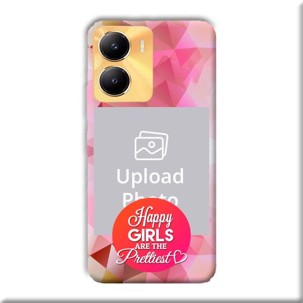 Happy Girls Customized Printed Back Cover for Vivo Y56 5G