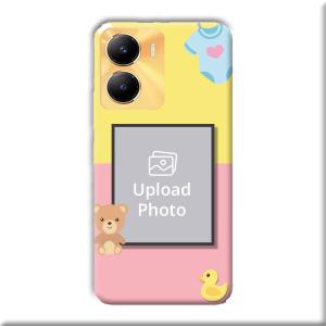Teddy Bear Baby Design Customized Printed Back Cover for Vivo Y56 5G