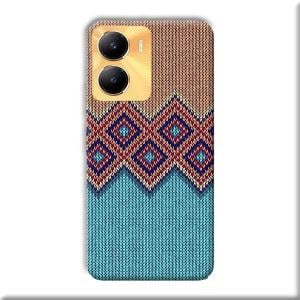 Fabric Design Phone Customized Printed Back Cover for Vivo Y56 5G