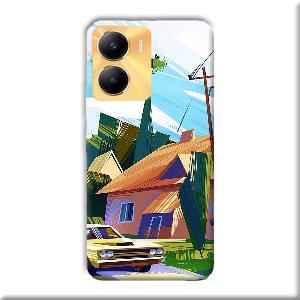 Car  Phone Customized Printed Back Cover for Vivo Y56 5G