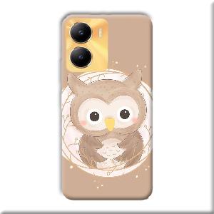 Owlet Phone Customized Printed Back Cover for Vivo Y56 5G