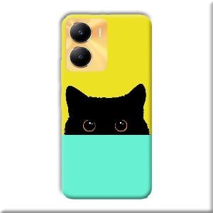 Black Cat Phone Customized Printed Back Cover for Vivo Y56 5G
