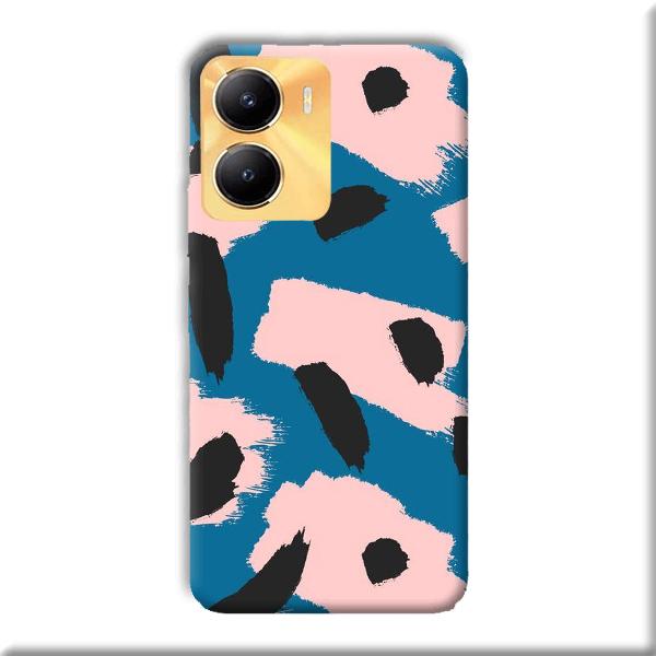 Black Dots Pattern Phone Customized Printed Back Cover for Vivo Y56 5G