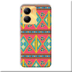 Colorful Rhombus Phone Customized Printed Back Cover for Vivo Y56 5G