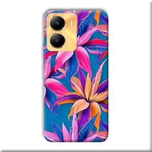 Aqautic Flowers Phone Customized Printed Back Cover for Vivo Y56 5G