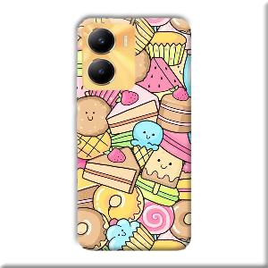 Love Desserts Phone Customized Printed Back Cover for Vivo Y56 5G